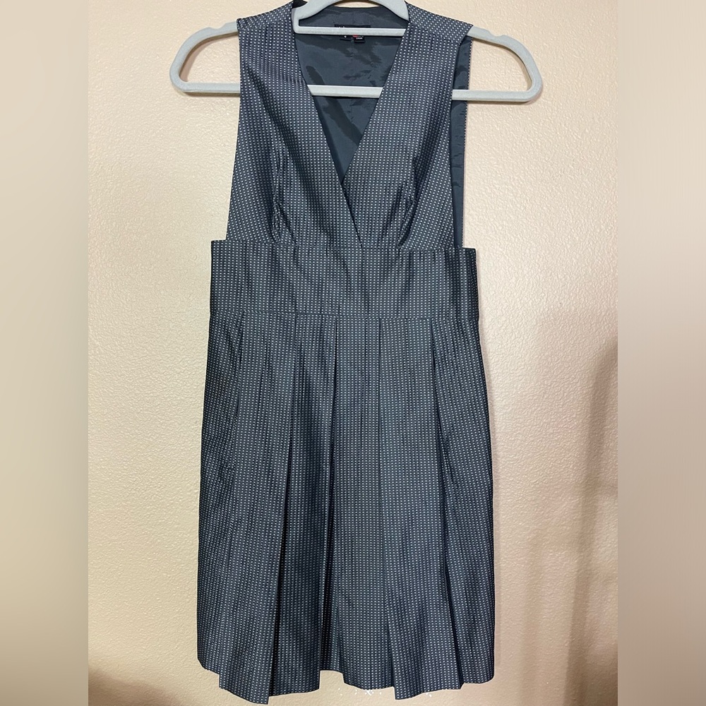 THEORY Danne women mini dress in Silence Grey -Size 4/S